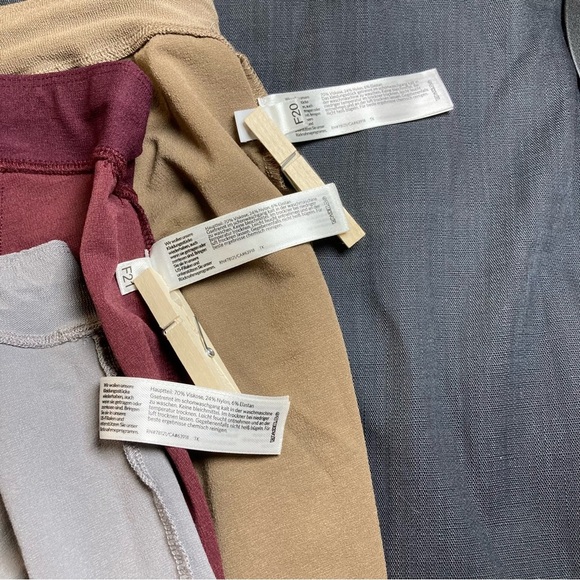 Eileen Fisher Women's Washable Crepe Pants in Tan - Picture 6 of 12